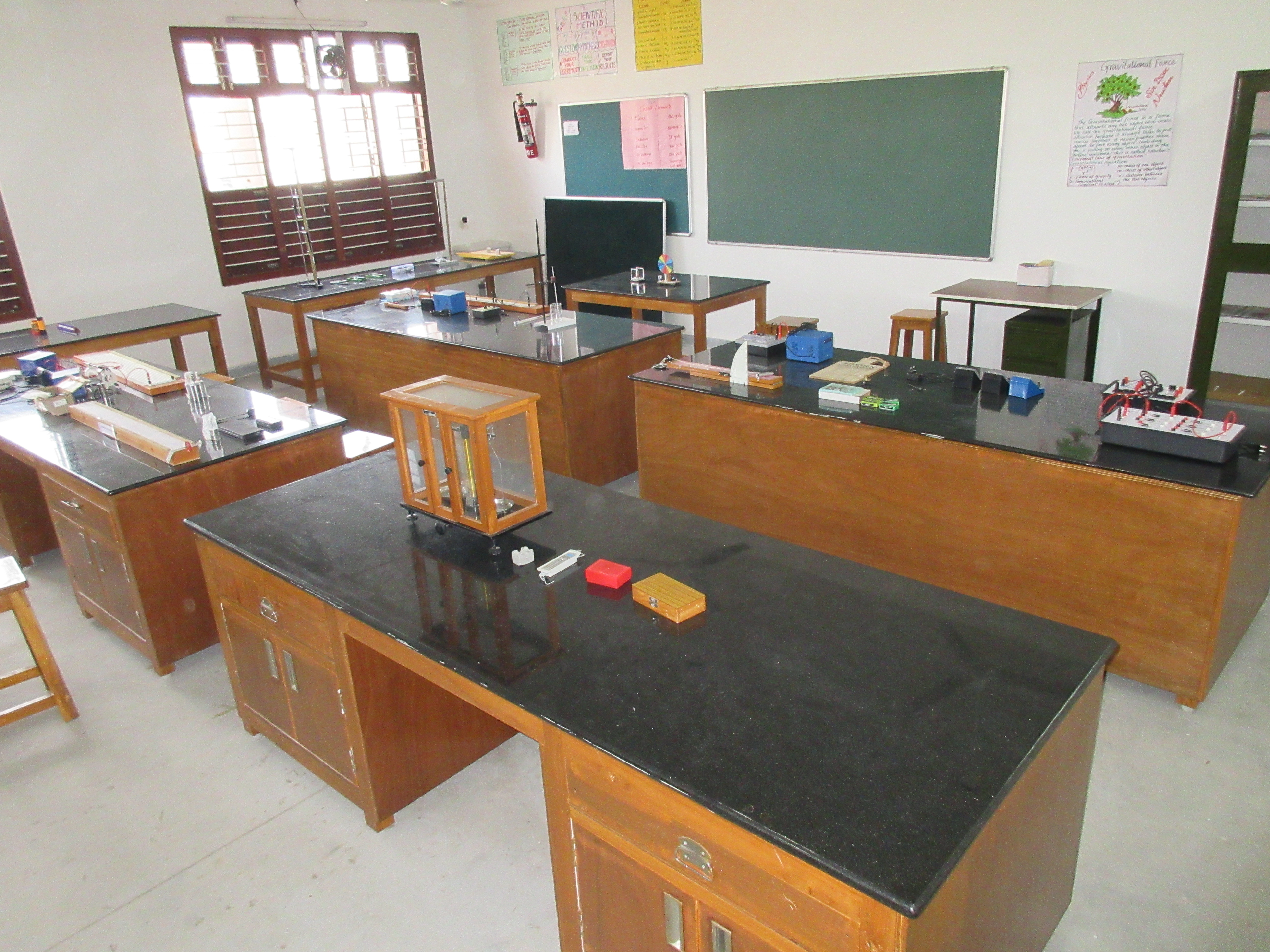 Physics Laboratory at Jeyamalli International School